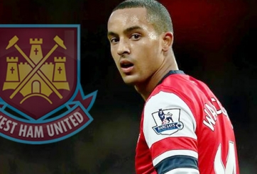 West Ham ‘muốn’ tậu Theo Walcott với giá khó tin