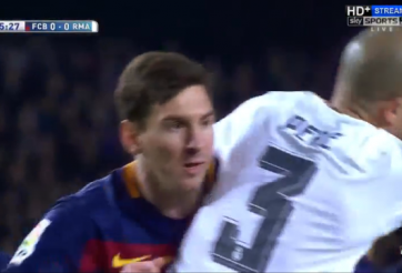 VIDEO: Khi Messi bỗng dưng sắm vai... Pepe