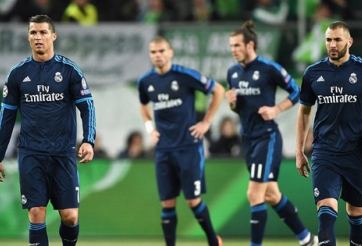 Real Madrid đối mặt nguy cơ bị loại sau trận thua Wolfsburg