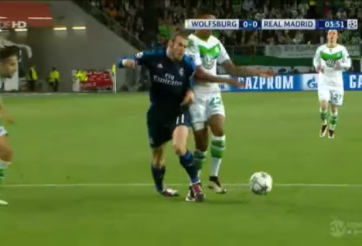 VIDEO: Real mất oan 1 quả penalty trước Wolfsburg?
