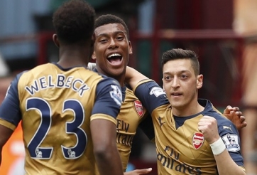 VIDEO: Bàn mở tỷ số của Ozil vs West Ham