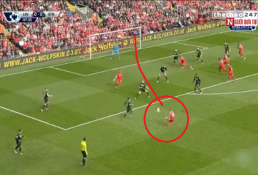 VIDEO: Moreno sút xa đẹp mắt mở tỷ số trận đấu cho Liverpool