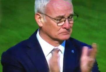 VIDEO: HLV Ranieri rơi lệ sau chiến thắng của Leicester trước Sunderland