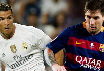 C.Ronaldo lại thất bại trước Messi