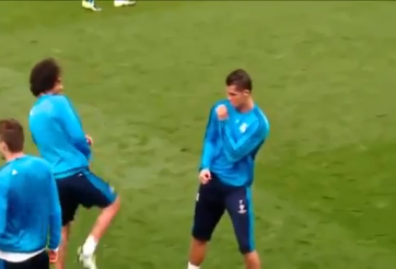 VIDEO: Những hình ảnh tập luyện độc đáo chỉ có ở Ronaldo và Real