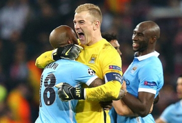 Thầy trò Man City phấn khích tột độ sau chiến thắng lịch sử