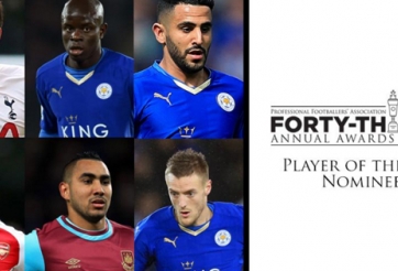 Công bố 6 đề cử Cầu thủ xuất sắc nhất Premier League 2015/16