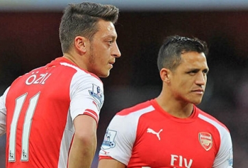 Arsenal sắp tăng lương để giữ chân Ozil và Sanchez
