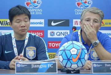 HLV Jiangsu Sunning đánh giá cao sức mạnh B.Bình Dương