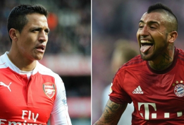 Vidal mời gọi Sanchez gia nhập Bayern Munich
