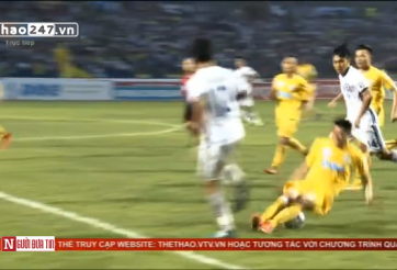 VIDEO: 2 pha bóng ác ý của Đình Đồng ở trận gặp Đà Nẵng