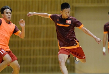 Tuyển futsal VN tự tin trước trận đánh lớn
