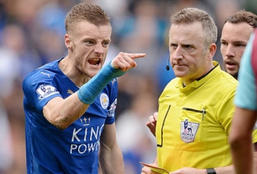 Jamie Vardy nhận án phạt nặng vì xúc phạm trọng tài