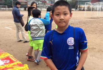 Cầu thủ nhí Hoàng Tích Nam: Thành công nhờ tập luyện chăm chỉ