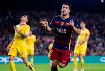 Thi đấu bùng nổ, Suarez bỏ xa Ronaldo trong cuộc đua Chiếc giày vàng châu Âu