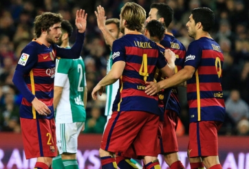 Real Betis vs Barca: Tiếp đà chiến thắng - 1h30 ngày 1/5