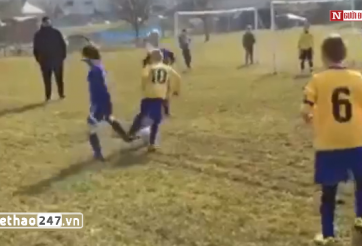 VIDEO: Cầu thủ nhí độc diễn ghi bàn mang đậm phong cách Zidane