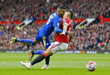 VIDEO: Tình huống Mahrez ngã trong vòng cấm Man Utd