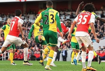 Video bàn thắng: Arsenal 1-0 Norwich (Vòng 36 - Ngoại hạng Anh)