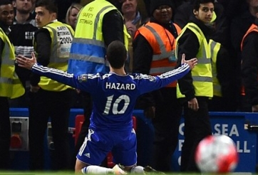 Eden Hazard tỏa sáng, biến Leicester trở thành nhà vô địch Ngoại hạng Anh mùa giải 2015/16