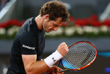 Madrid Open 2016: Murray nối gót Nadal vào vòng 1/8