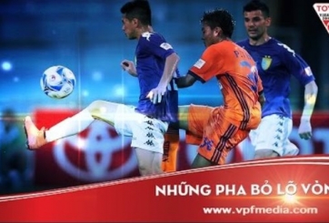 VIDEO: Những pha chân gỗ và siêu phẩm hụt tại vòng 8 V-League