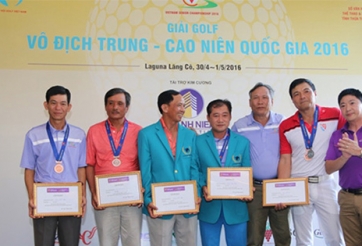 Golf thủ trung, cao niên tranh tài ở vòng chung kết TPBank WAGC 2016