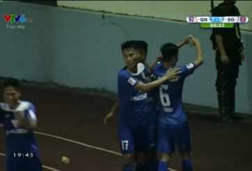 Video bàn thắng: Than Quảng Ninh 1-0 Sài Gòn FC (Vòng 9 V-League 2016)