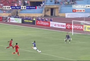 Video bàn thắng: Hà Nội T&T 2-1 Hải Phòng (Vòng 9 V-League 2016)
