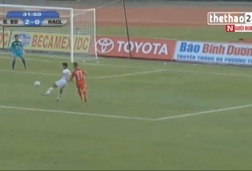 VIDEO: Tình huống phòng ngự thảm họa của hậu vệ HAGL