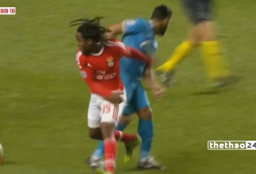 VIDEO: Pha tranh bóng khiến Hulk ngỡ ngàng của Renato Sanches