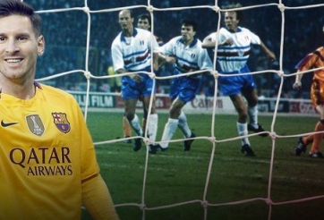 VIDEO: So tài sút phạt của Messi và huyền thoại Ronald Koeman