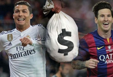 Ronaldo vượt Messi về khoản kiếm tiền