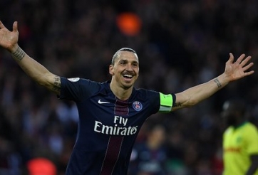 VIDEO: Di Maria kiến tạo, Ibrahimovic ghi bàn thắng độc đáo trong ngày chia tay PSG