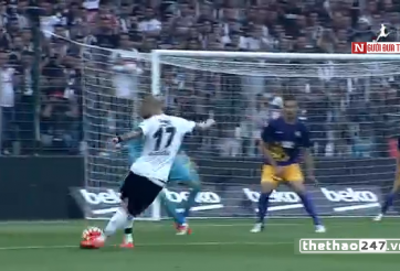 VIDEO: Quaresma trổ tài rabona đầy kỹ thuật từ ngoài vòng cấm