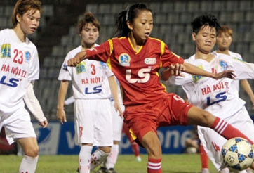 Lượt trận 3 giải BĐ Nữ VĐQG - Cúp Thái Sơn Bắc 2016, (16h-16/5) Tp HCM II - HN I: Chênh lệch đẳng cấp