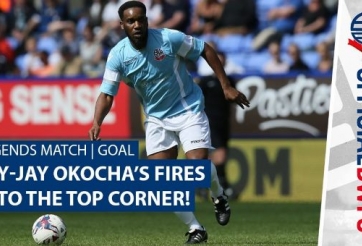 VIDEO: Huyền thoại Jay-Jay Okocha lập siêu phẩm ở tuổi 42