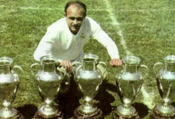 VIDEO: Real Madrid đã giành 5 chiếc cúp C1 đầu tiên như thế nào?