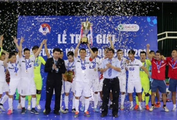Vòng 14 giải Futsal VĐQG: Thái Sơn Nam chính thức lên ngôi