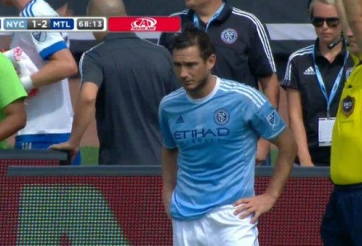 VIDEO: Lampard bị CĐV Mỹ la ó khi vào sân thay người