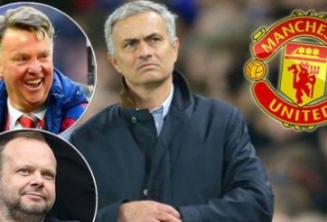 MU sa thải HLV Van Gaal, bổ nhiệm Mourinho