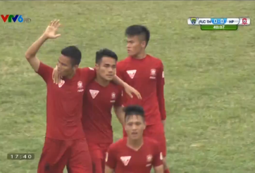 Video bàn thắng: Thanh Hóa 0-1 Hải Phòng (Vòng 11 V-League 2016)