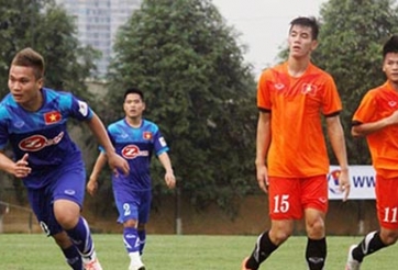 VIDEO: ĐT Việt Nam bị đàn em U21 cầm hòa không bàn thắng