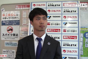 VIDEO: Công Phượng phát biểu trước khi về nước tập trung ĐTVN