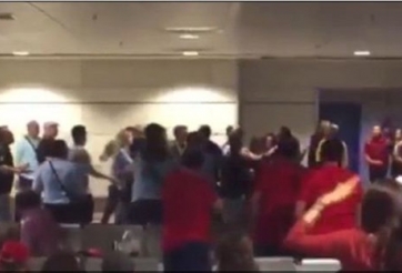 Fan quá khích của Real và Atletico ẩu đả tại sân bay