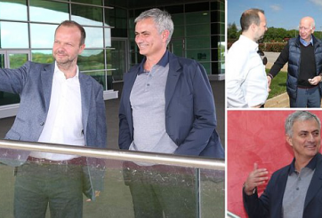 HLV Mourinho có buổi làm việc đầu tiên tại Man Utd