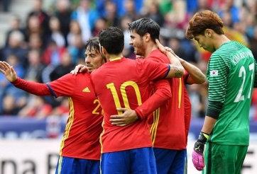 Video bàn thắng: Tây Ban Nha 6-1 Hàn Quốc (Giao hữu quốc tế)