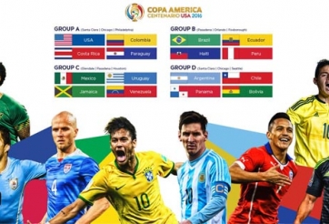 Khai mạc Copa America 2016: Nước Mỹ đếm ngược từng ngày