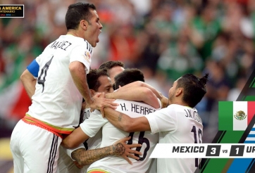 Video bàn thắng: Mexico 3-1 Uruguay (Vòng bảng Copa America 2016)