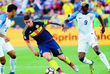 Colombia mất sao Real Madrid cho trận đấu thứ 2 tại Copa America 2016